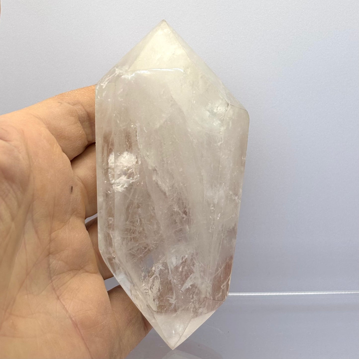 Bjergkrystal, poleret, Angola 12 cm | nr. 3 Bjergkrystal, poleret, Angola 12 cm | nr. 3