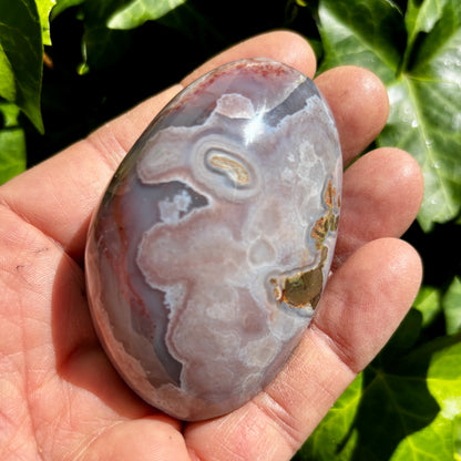 Sashe Agat palmstone 7 cm