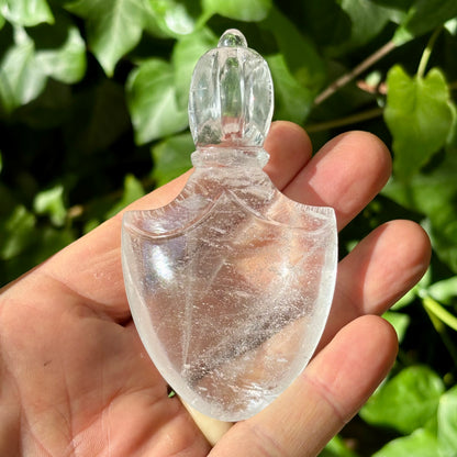 Kartika Vajra Dorje | håndskåret Himalaya Bjergkrystal | 10 cm