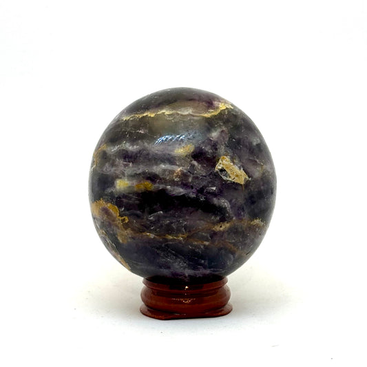 Billede af Ball Fluorite rustik - 6 cm