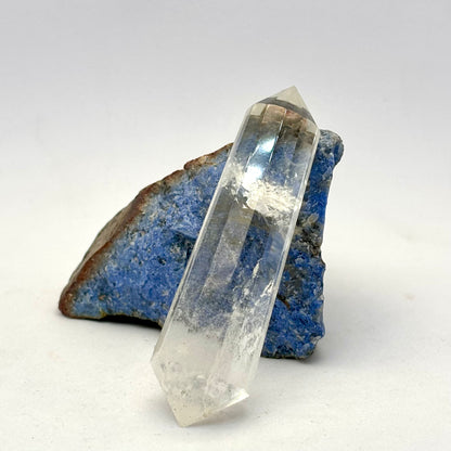 Vogel-cut Himalaya bjergkrystal | 12 facetter | 7,7 cm