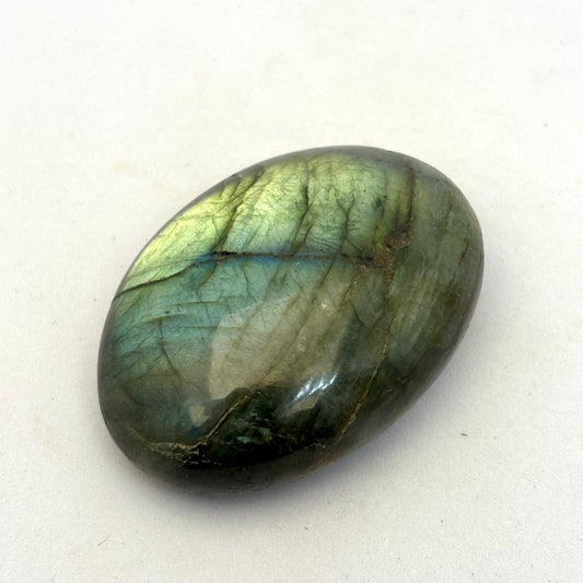 Billede af Labradorit palmstone | 5 cm nr 102