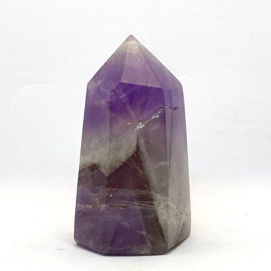 Billede af Amethyst Chevron Turm 9 cm