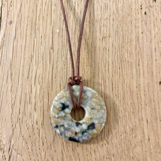 Billede af Ocean jaspis halskæde - Pi nr 1