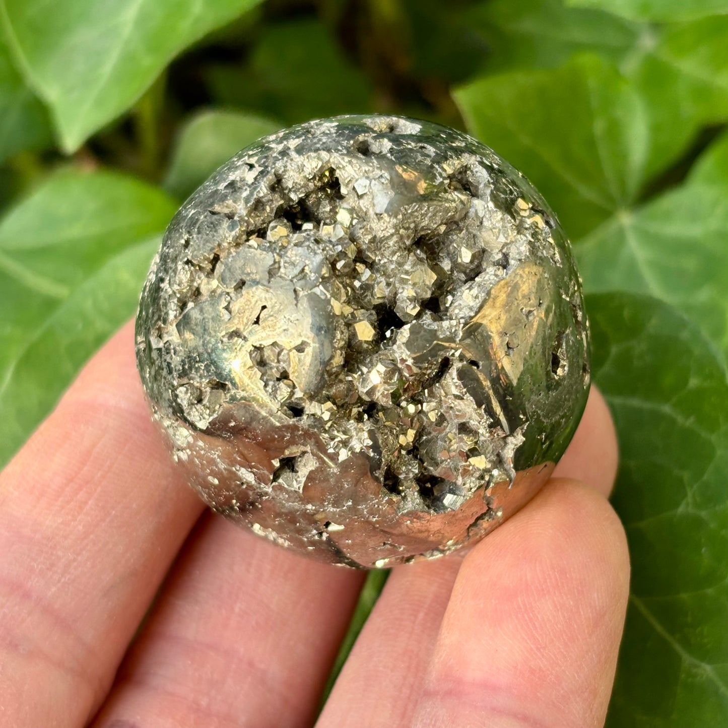 Pyrit kugle Peru - nr 1 Pyrit kugle Peru - nr 1