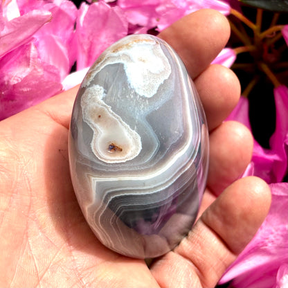 Sashe Agat palmstone 8 cm