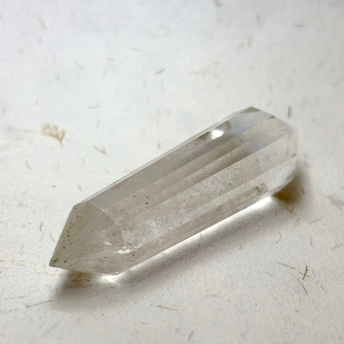 Vogel-cut Himalaya bjergkrystal - 12 facetter - 7,3 cm | nr. 23 Vogel-cut Himalaya bjergkrystal - 12 facetter - 7,3 cm | nr. 23