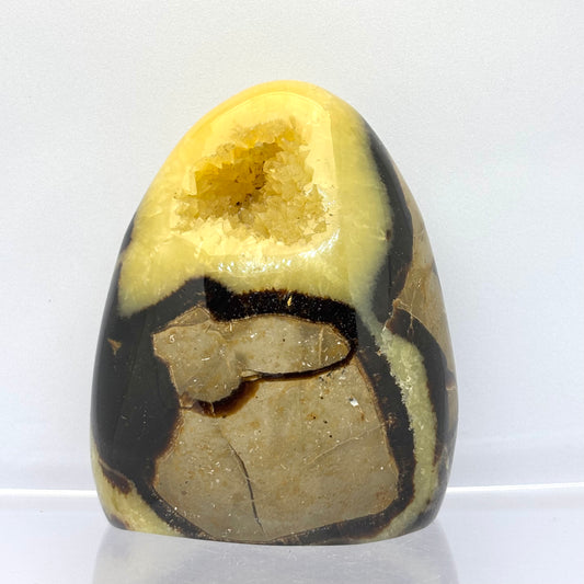 Billede af Septarie drusy skulptur 9 cm | nr. 12