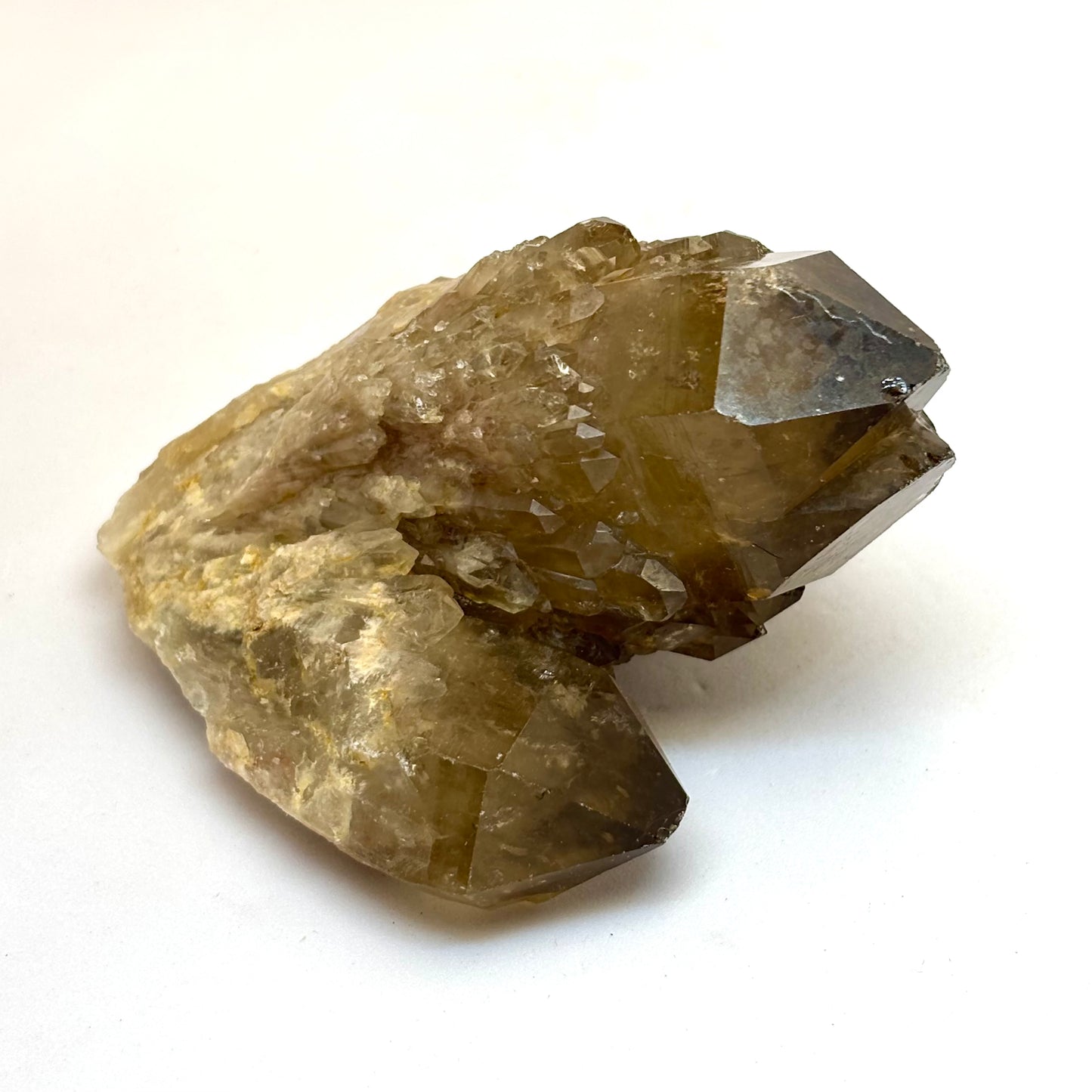 Smokey Citrin klynge 9 cm | nr. 4 Smokey Citrin klynge 9 cm | nr. 4