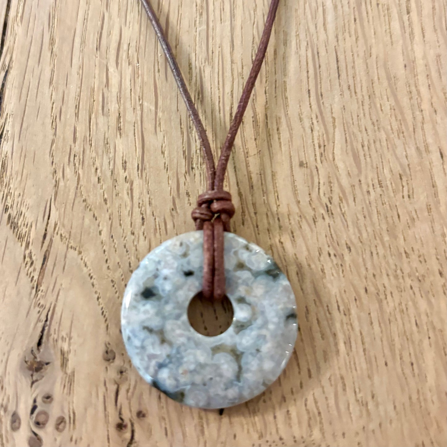 Ocean jaspis halskæde - Pi nr 4 Ocean jaspis halskæde - Pi nr 4