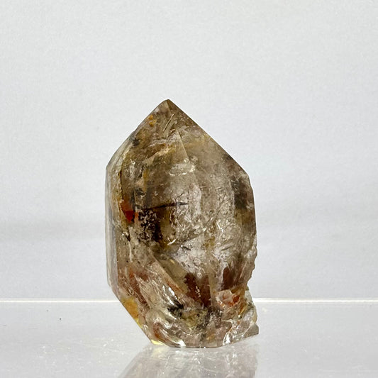 Billede af Bjergkrystal spids m. Inklusioner 4,2 cm | nr. 1