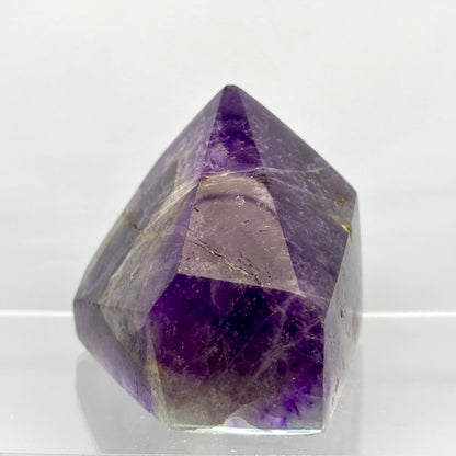 Chevron ametyst spids 5,7 cm - poleret | nr. 5