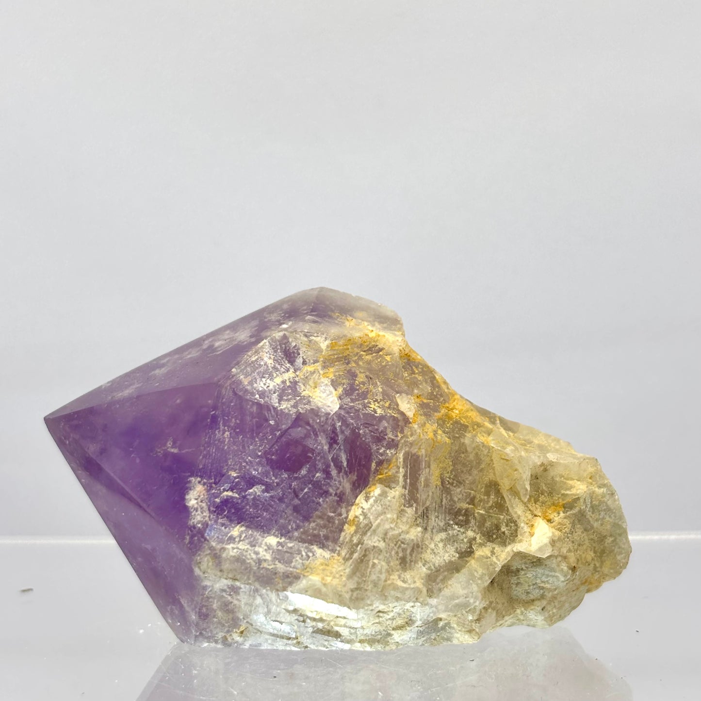 Jacaranda ametyst spids 7 cm - poleret top | nr. 6 Jacaranda ametyst spids 7 cm - poleret top | nr. 6