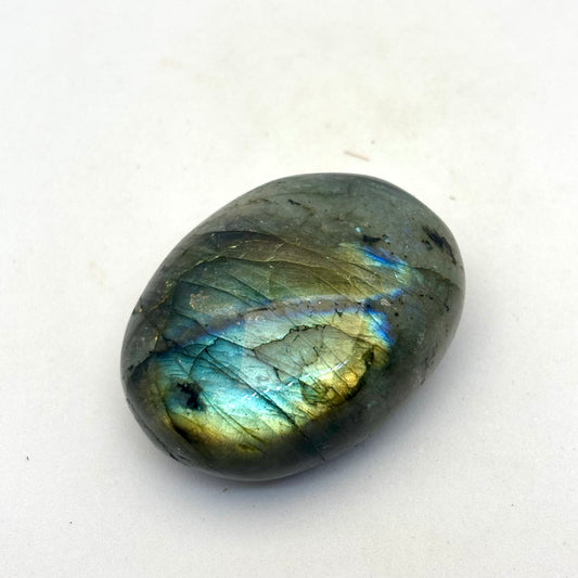 Billede af Labradorit palmstone | 4,5 cm nr 106