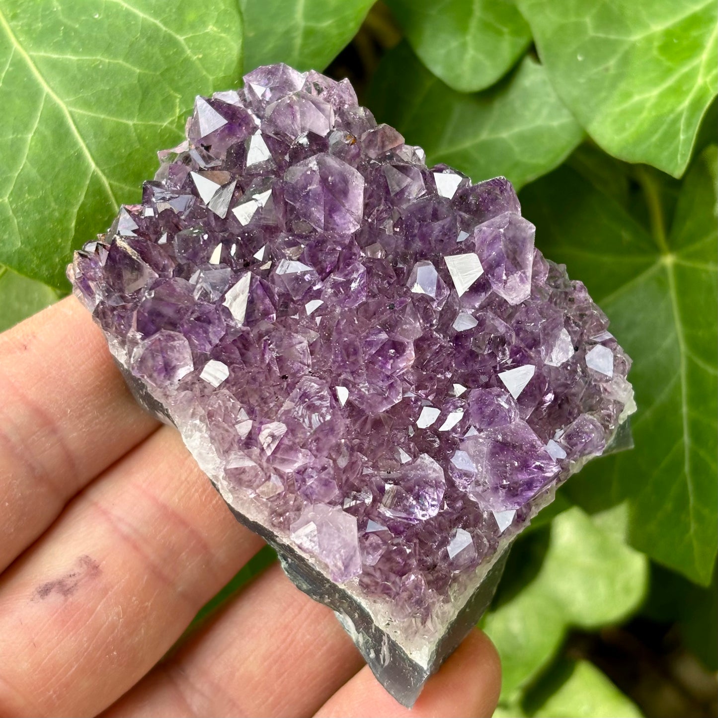 Ametyst klynge Uruguay nr 4 Ametyst klynge Uruguay nr 4