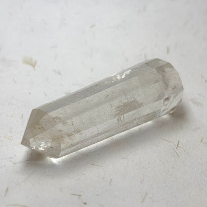 Vogel-cut Himalaya bjergkrystal - 12 facetter - 6,7 cm | nr. 24