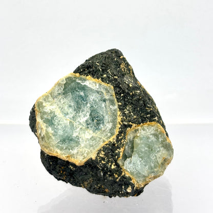 Akvamarin m. Micro Turmalin 4,5 cm blå | nr. 4