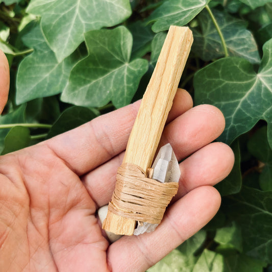 Billede af Palo Santo m. Bjergkrystal