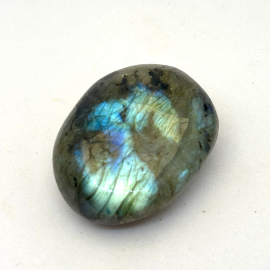 Billede af Labradorit palmstone | 5 cm nr 104