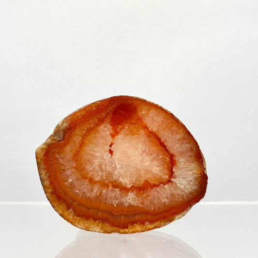 Billede af Karneol agat skive 5,8 cm | nr. 6