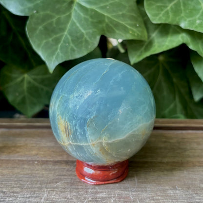 Blue onyx kugle - 5,5 cm | nr. 2