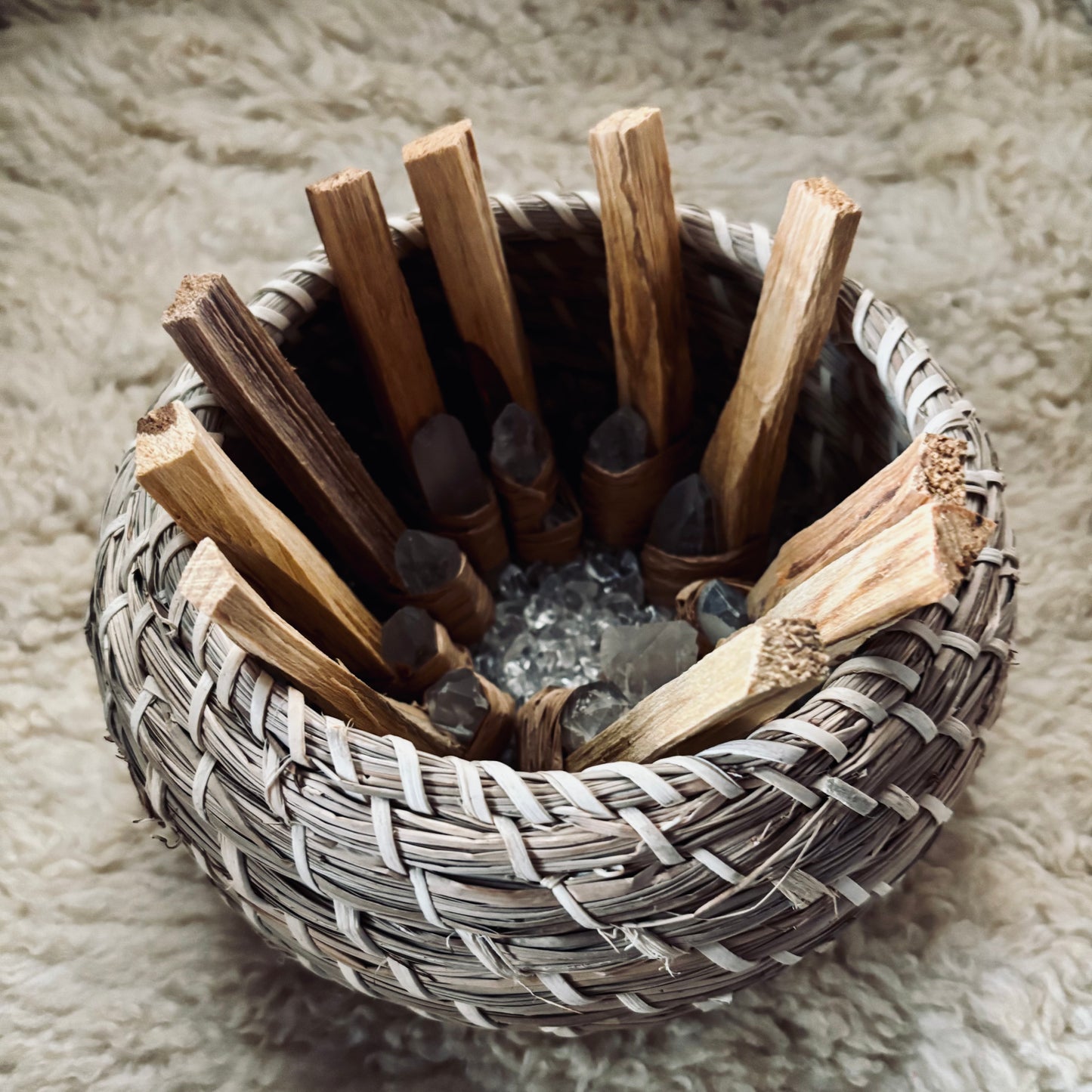 Palo Santo m. Bjergkrystal Palo Santo m. Bjergkrystal