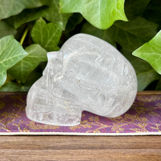 Billede af Krystal kranie | håndskåret | Himalaya Bjergkrystal | 8,5 cm