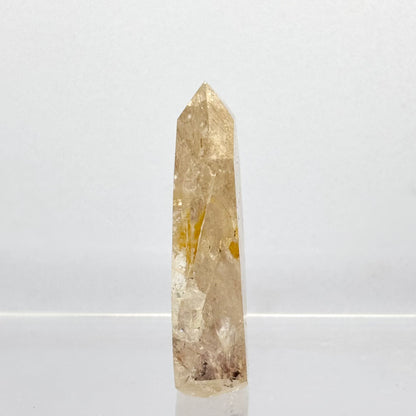 Bjergkrystal spids med rutiler, Madagaskar 4,5 cm | nr. 3