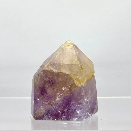 Billede af Unik ametyst spids 4,7 cm - poleret | nr. 10