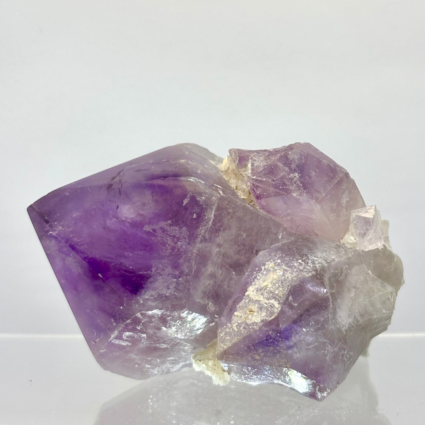 Jacaranda ametyst spids 8 cm - poleret top | nr. 1 Jacaranda ametyst spids 8 cm - poleret top | nr. 1