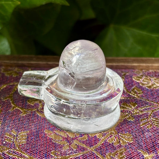 Billede af Shiva Linga | håndskåret Himalaya Bjergkrystal | 3,5 cm