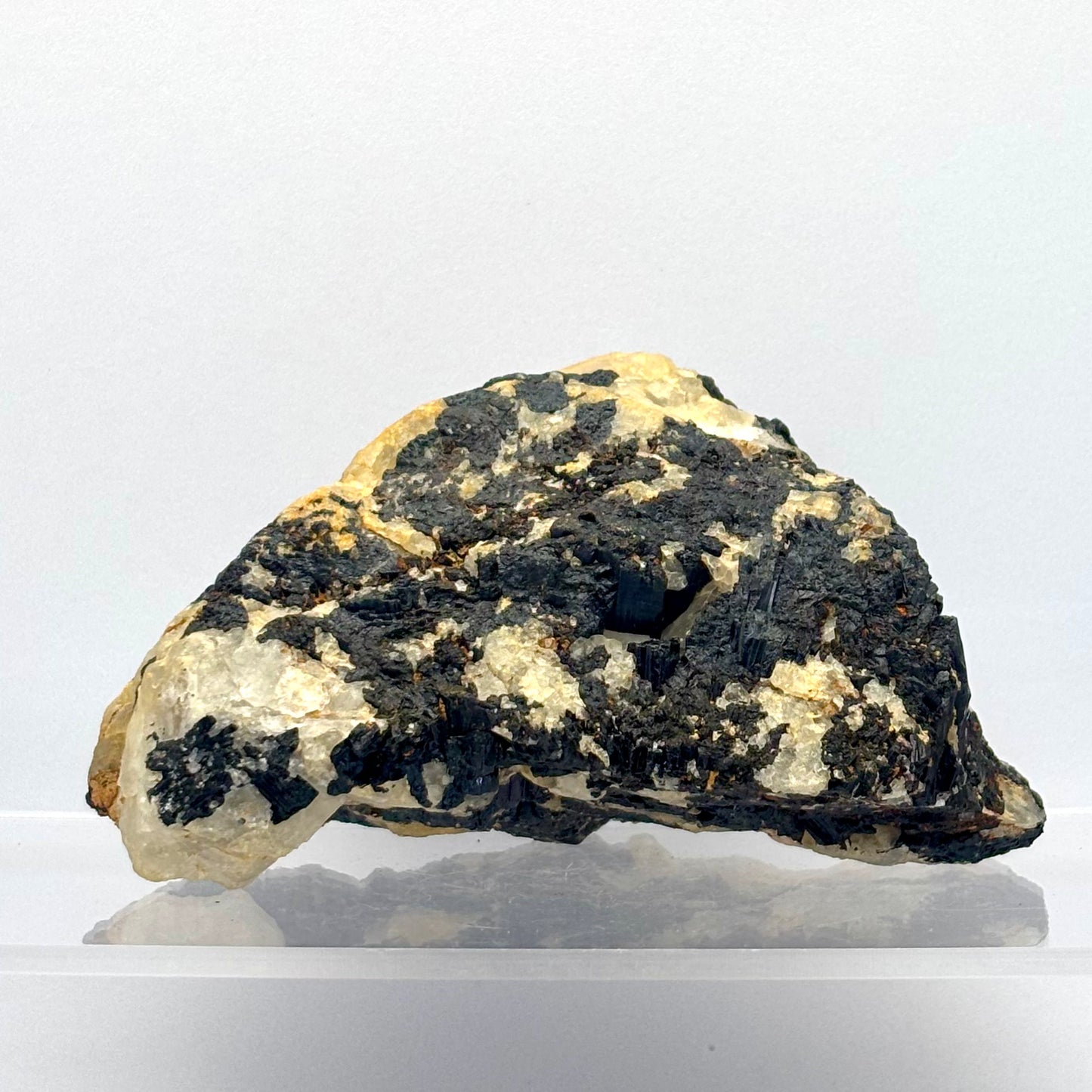 Kvarts og Turmalin, Zimbabwe 10 cm | nr. 6 Kvarts og Turmalin, Zimbabwe 10 cm | nr. 6