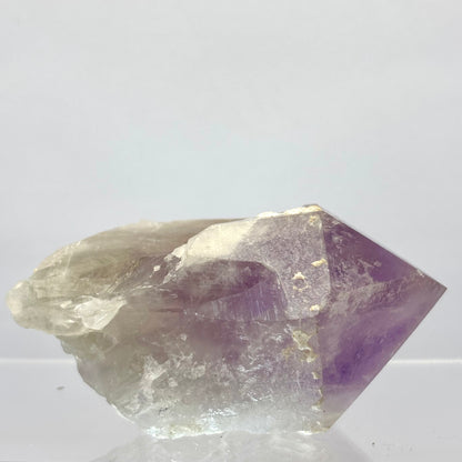 Jacaranda ametyst spids 8 cm m. Fantom - poleret top | nr. 5