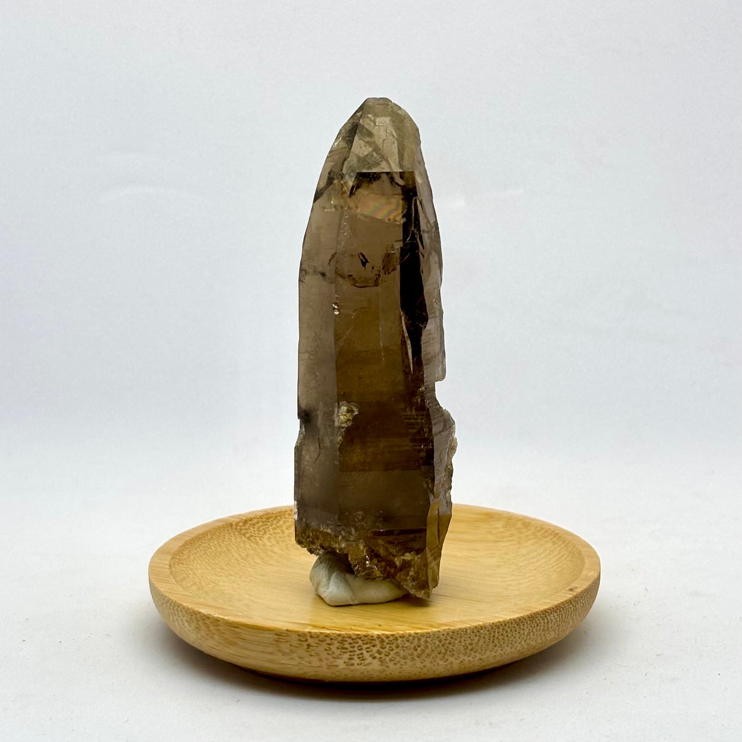 Røgkvarts lemurian spids naturlig 8,5 cm Røgkvarts lemurian spids naturlig 8,5 cm