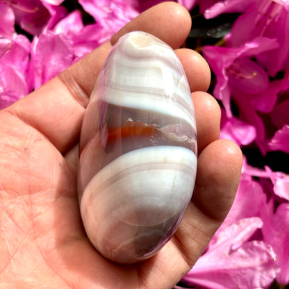 Sashe Agat palmstone 7 cm