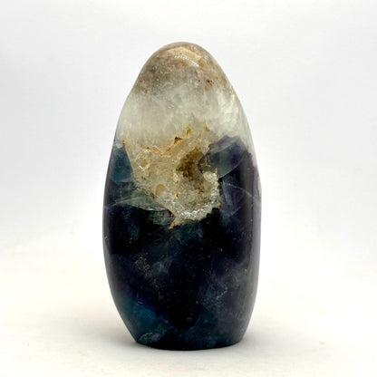 Vandmelon fluorit skulptur 10 cm | nr. 5