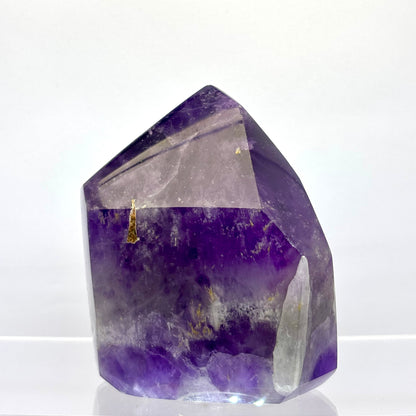 Chevron ametyst spids 8,5 cm - poleret | nr. 3