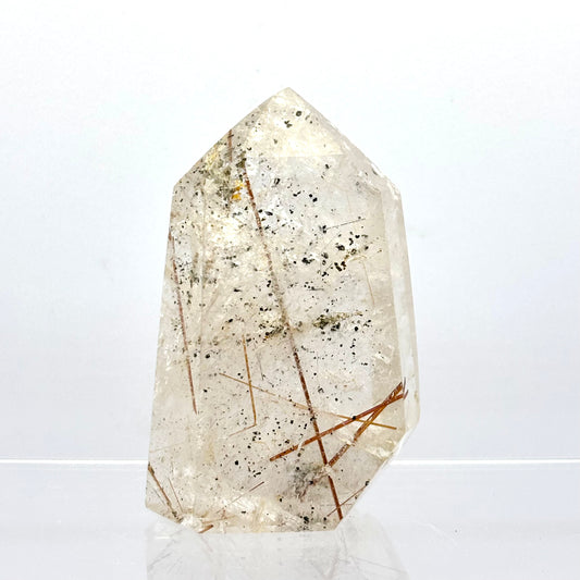 Billede af Bjergkrystal spids med rutiler, Madagaskar 7,1 cm | nr. 6