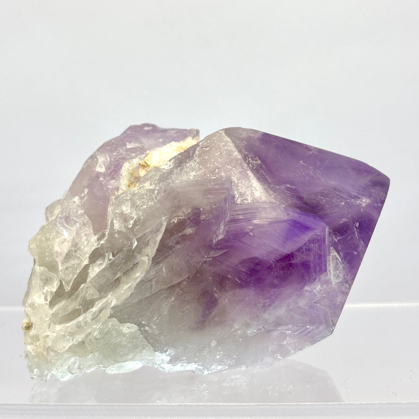 Jacaranda ametyst spids 8 cm - poleret top | nr. 1 Jacaranda ametyst spids 8 cm - poleret top | nr. 1