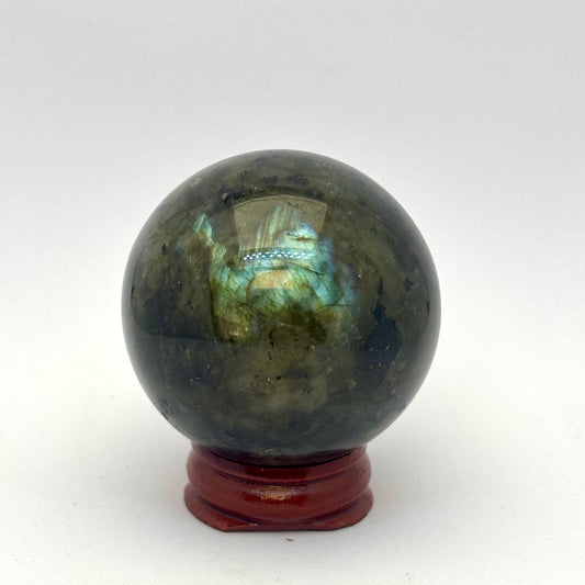 Billede af Labradorit kugle 4,6 cm
