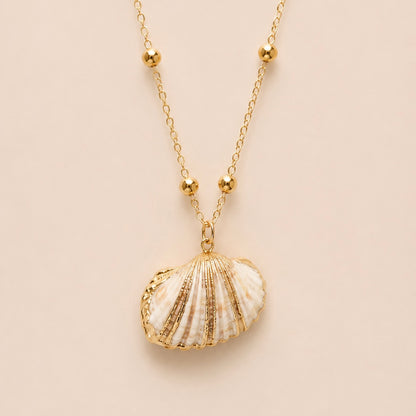 Skal halskæde - scallop