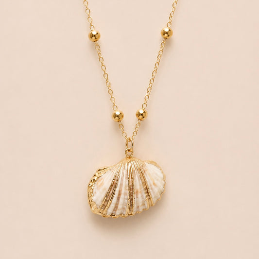 Billede af Skal halskæde - scallop