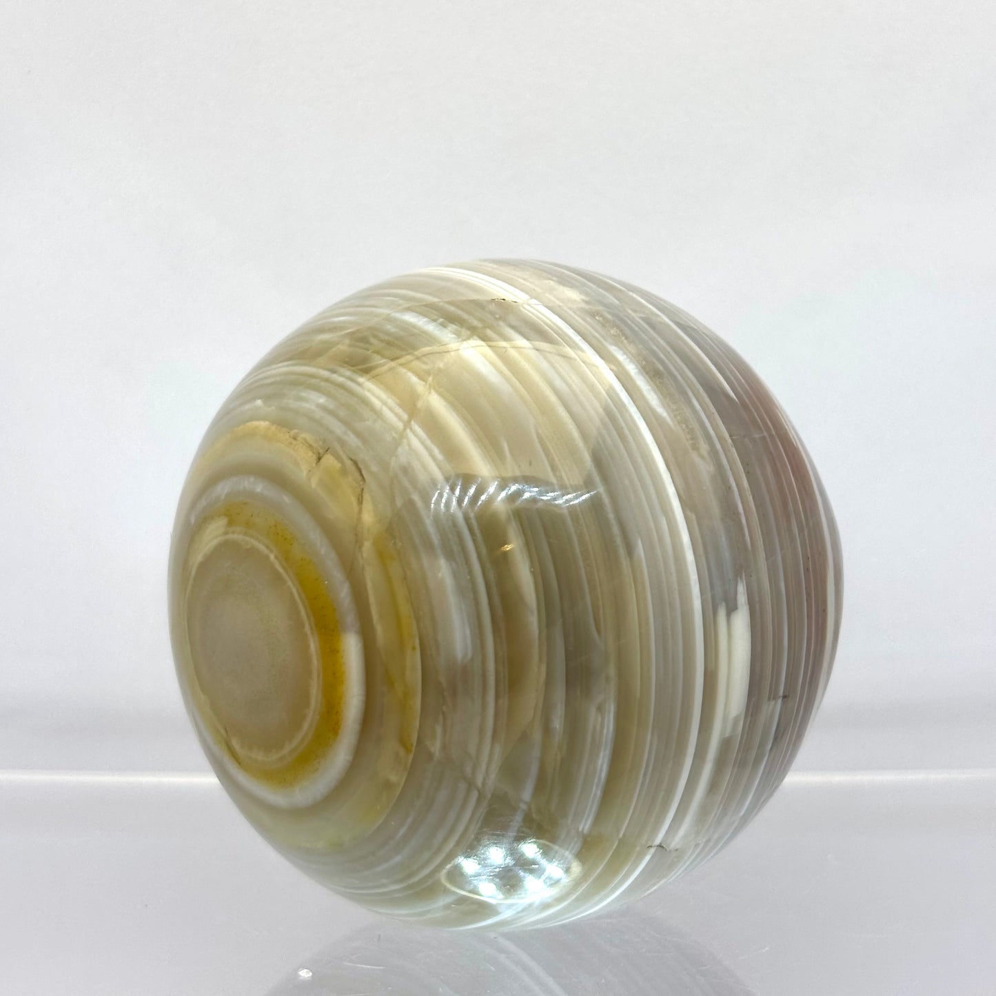 Sashe Agat kugle 6 cm | nr. 12 Sashe Agat kugle 6 cm | nr. 12