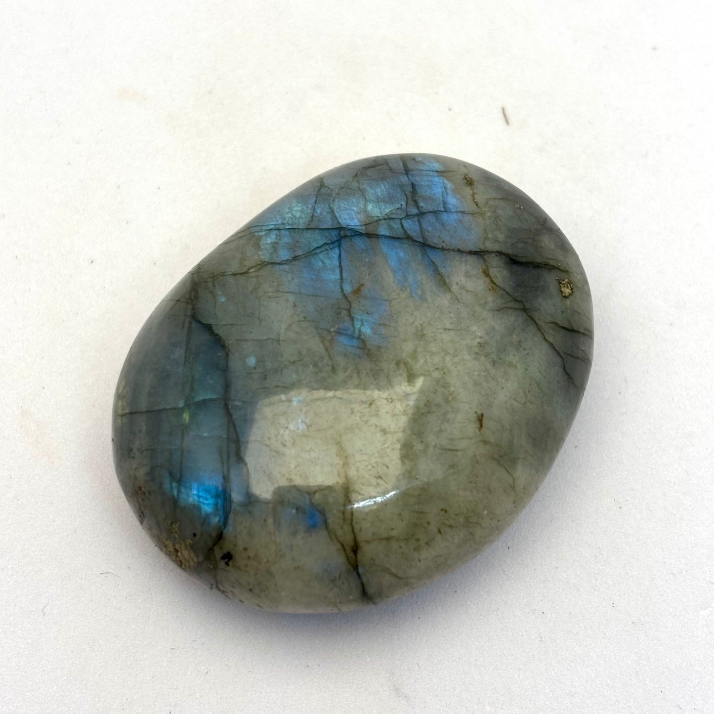 Labradorit palmstone | 5 cm nr 103 Labradorit palmstone | 5 cm nr 103