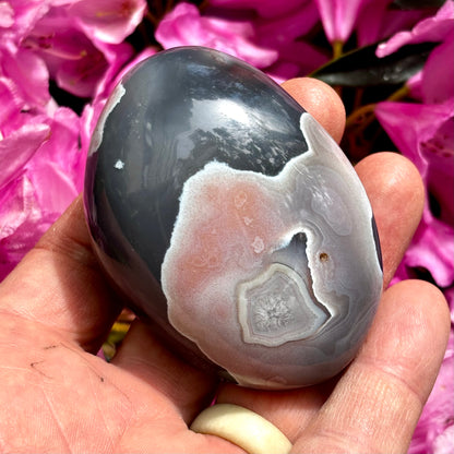 Sashe Agat palmstone 7,5 cm