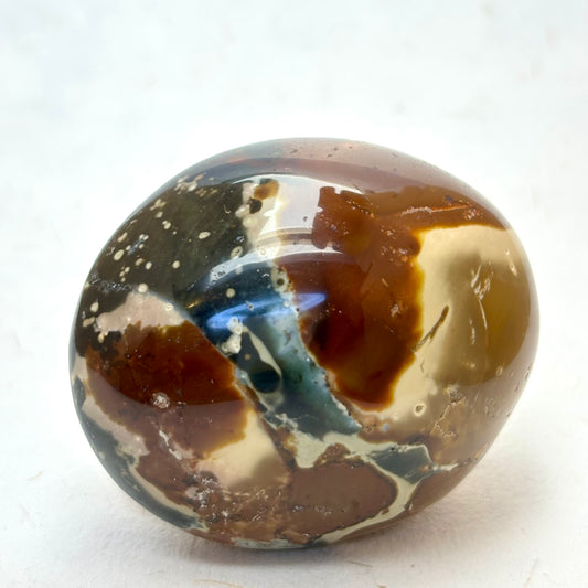 Billede af NW. M. Polychrome jaspis palmstone - 5,5 cm | nr. 18