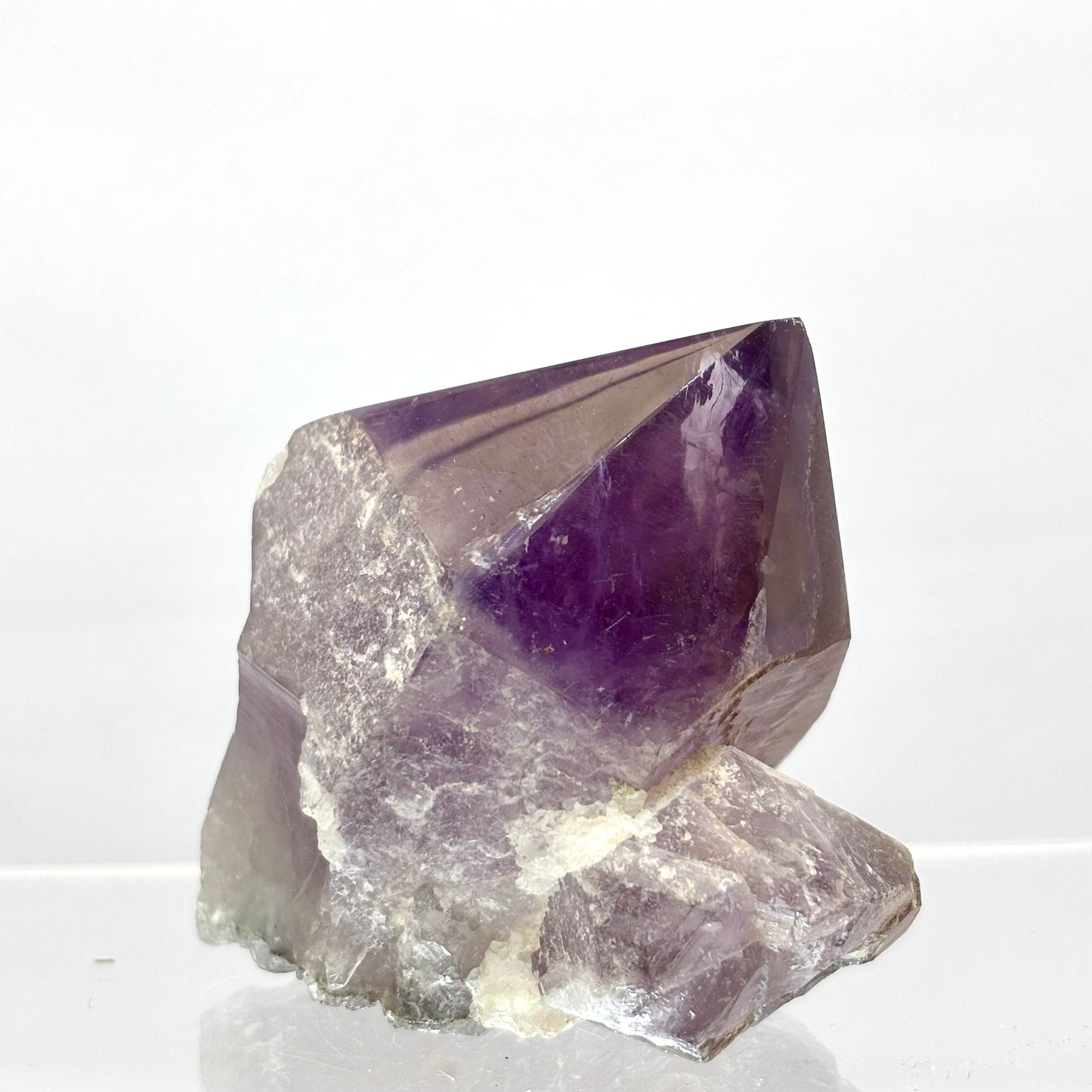 Jacaranda ametyst spids 6 cm - poleret top | nr. 4 Jacaranda ametyst spids 6 cm - poleret top | nr. 4