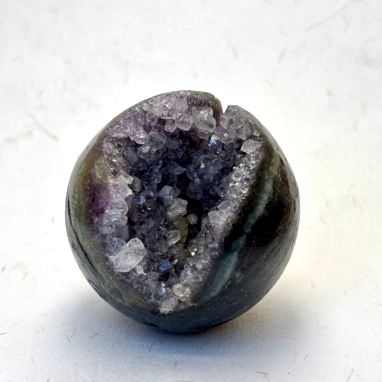 Ametyst  kugle m. Grotte - 5 cm | nr. 14 Ametyst  kugle m. Grotte - 5 cm | nr. 14
