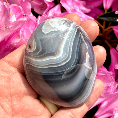 Sashe Agat palmstone 8 cm