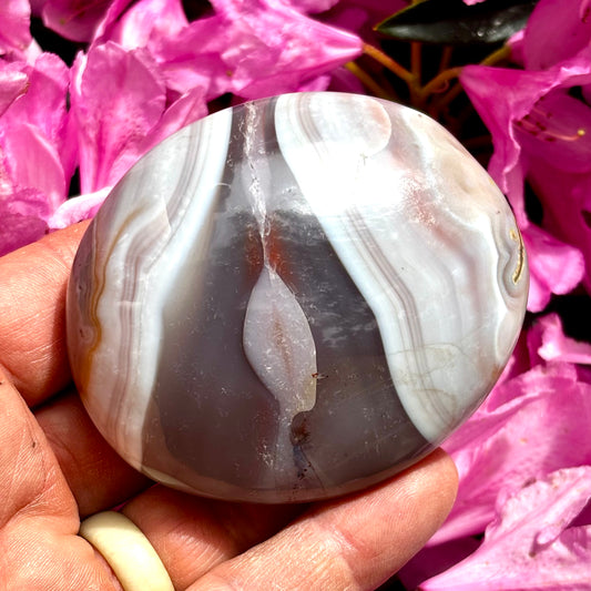 Billede af Sashe Agat palmstone 7 cm